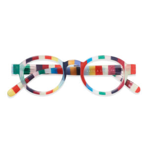 Farverige læsebriller