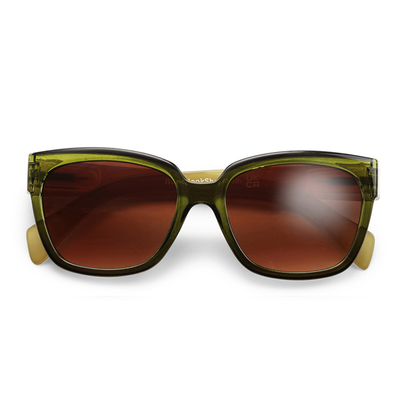Se Mood army/moss solbriller med styrke hos shop MIDT I